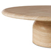 Janice Sand Striae Coffee Table | shipping 6/19/2025