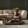 Jenzen Tempered Glass Coffee Table | ready to ship!