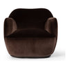 Julius Surrey Cocoa Swivel Chair | shipping 5/26/2025
