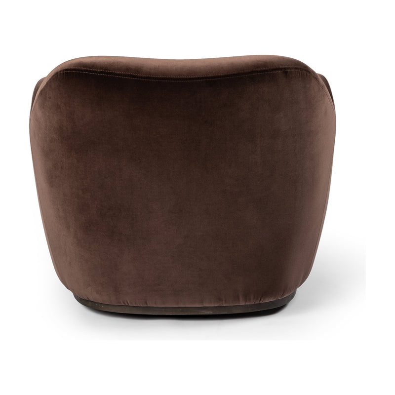Julius Surrey Cocoa Swivel Chair | shipping 5/26/2025