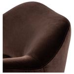 Julius Surrey Cocoa Swivel Chair | shipping 5/26/2025