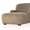 Kadon Sheepskin Camel Chaise Lounge | ready to ship!
