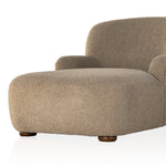 Kadon Sheepskin Camel Chaise Lounge | ready to ship!