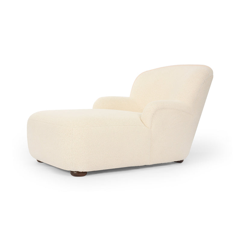 Kadon Sheepskin Natural Chaise Lounge | ready to ship!