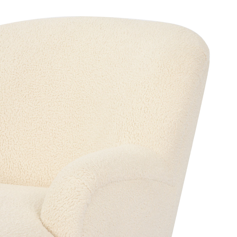 Kadon Sheepskin Natural Chaise Lounge | ready to ship!