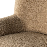 Kadon Swivel Chair in Sheepskin Camel | ready to ship!