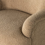 Kadon Swivel Chair in Sheepskin Camel | ready to ship!
