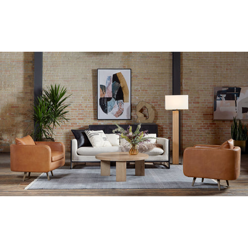 Kaya Haven Tobacco Swivel Chair | ready to ship!