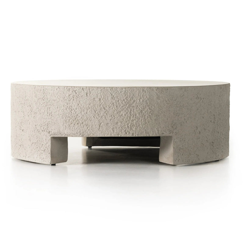 Everett Matte Stone Outdoor Coffee Table | ready to ship!