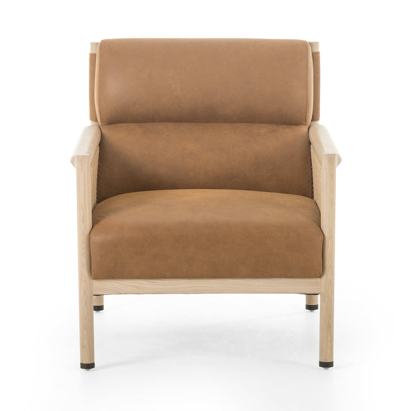 Kempsey Kennison Cognac Chair | shipping 8/1/2025