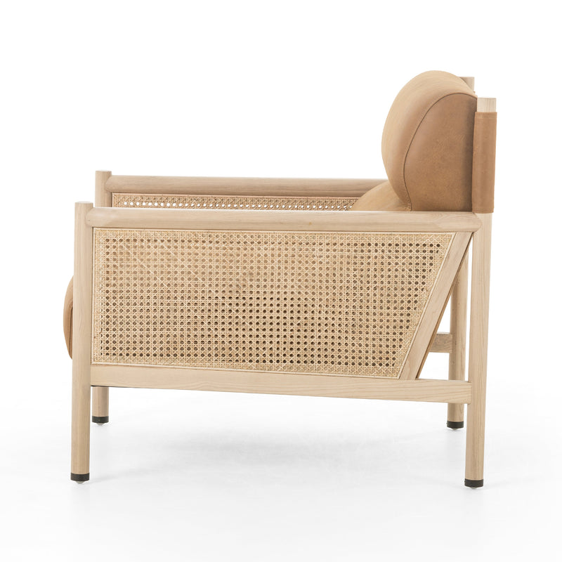 Kempsey Kennison Cognac Chair | shipping 8/1/2025