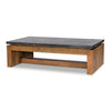 Kenneth Polished Black Coffee Table | ready to ship!