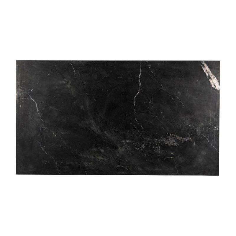 Kenneth Polished Black Coffee Table | ready to ship!