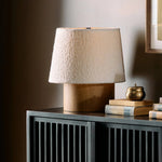 Kenoa Light Smoked Oak Veneer Table Lamp | shipping 8/3/2025