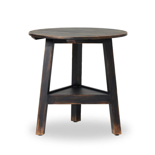 Kickapoo Distressed Black Veneer River Cricket Table | shipping 7/10/2025