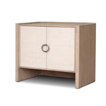 Kiran Sandy Oak Veneer Nightstand | shipping 8/18/2025