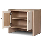 Kiran Sandy Oak Veneer Nightstand | shipping 8/18/2025