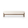 Kirby Alcala Cream Accent Bench | ready to ship!