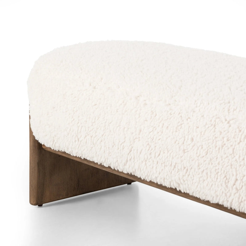 Kirby Andes Natural Accent Bench | ready to ship!