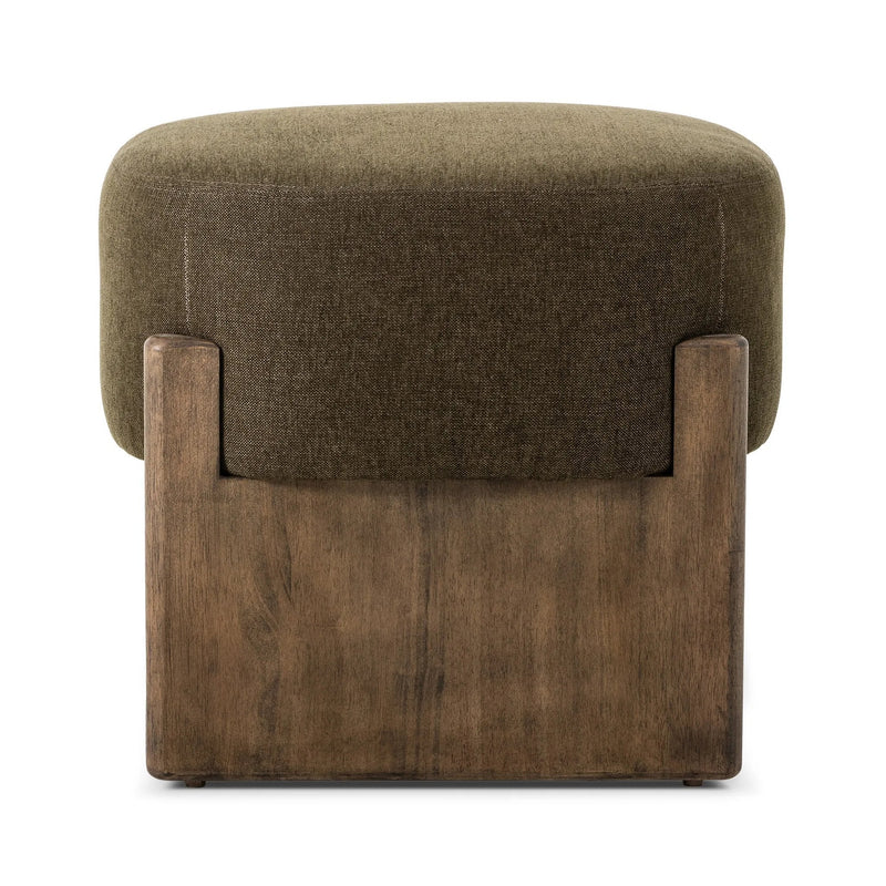 Kirby Sutton Olive Accent Stool | ready to ship!
