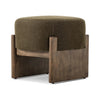 Kirby Sutton Olive Accent Stool | ready to ship!