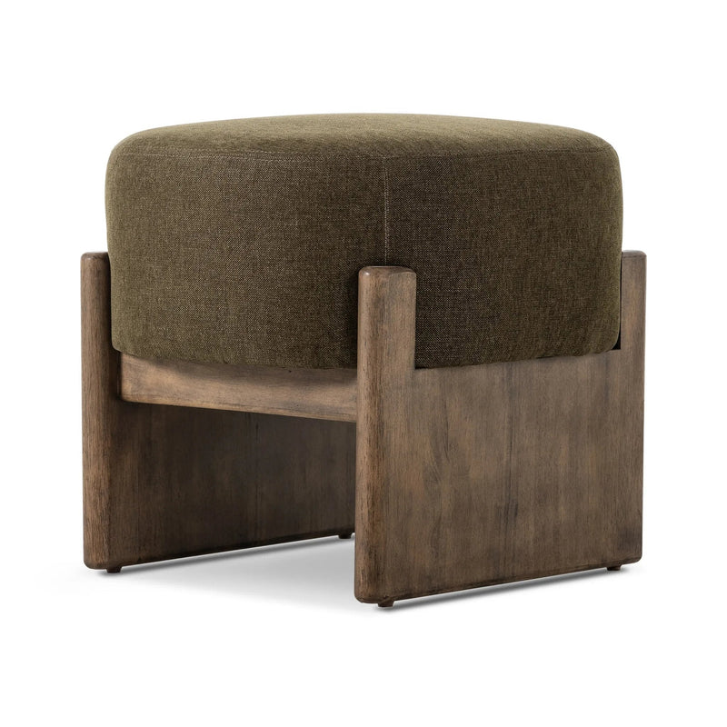 Kirby Sutton Olive Accent Stool | ready to ship!