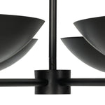 Klaus Jet Black Chandelier | ready to ship!