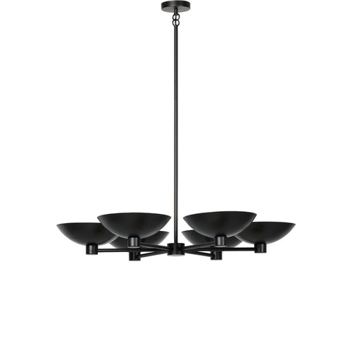 Klaus Jet Black Chandelier | ready to ship!
