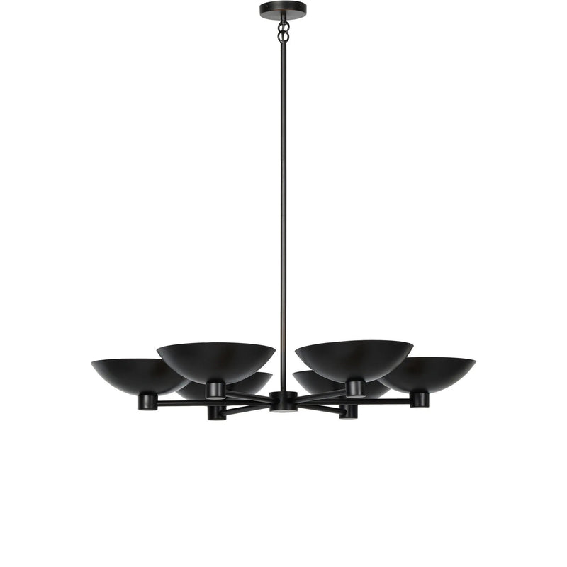 Klaus Jet Black Chandelier | ready to ship!