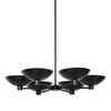 Klaus Jet Black Chandelier | ready to ship!