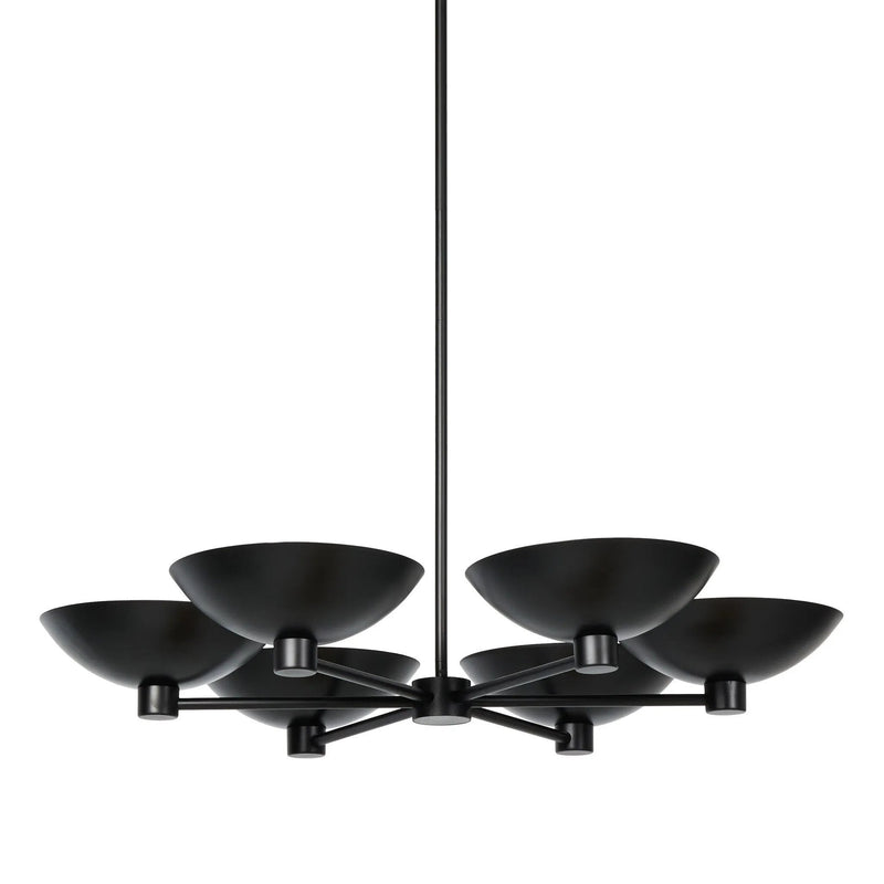 Klaus Jet Black Chandelier | ready to ship!