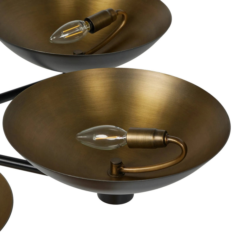 Klaus Jet Black Chandelier | ready to ship!