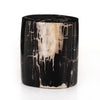Kos Dark Petrified Wood End Table | shipping 5/30/2025