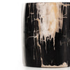 Kos Dark Petrified Wood End Table | shipping 5/30/2025