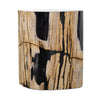 Kos Light Petrified Wood End Table | shipping 5/30/2025