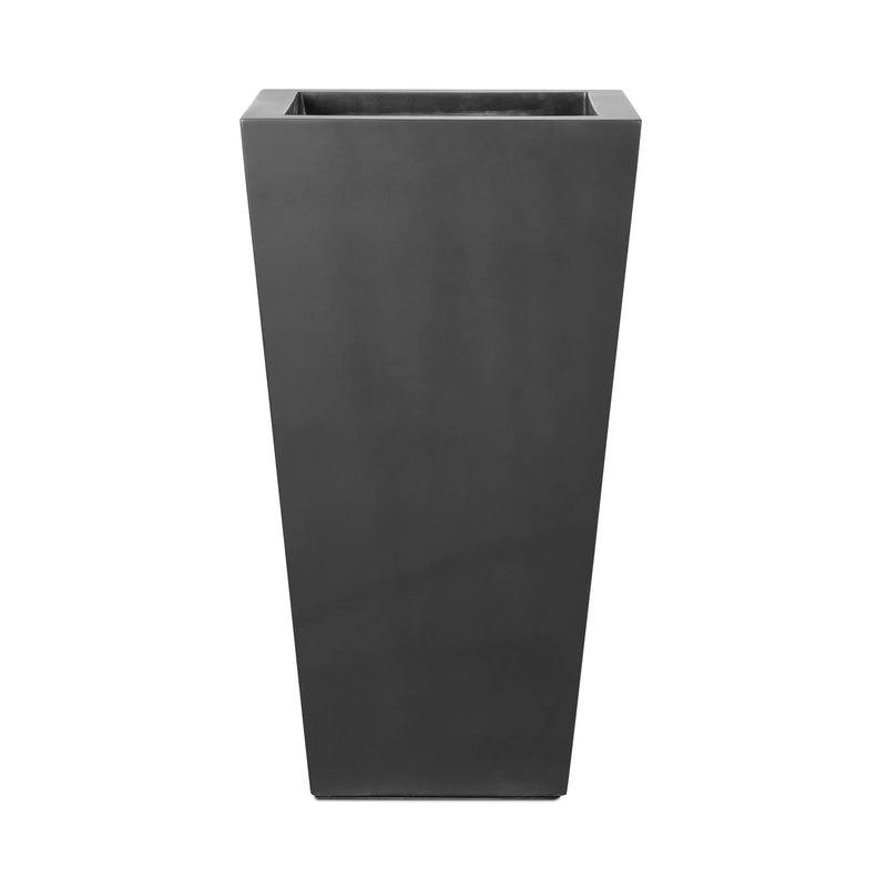 Koto Black Concrete Planter