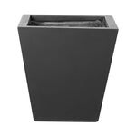 Koto Black Concrete Planter