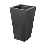 Koto Black Concrete Planter