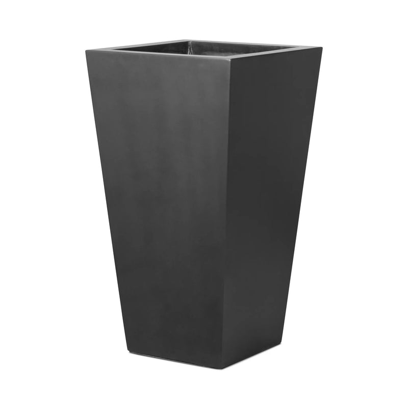Koto Black Concrete Planter
