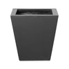 Koto Black Concrete Planter