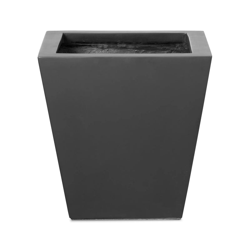 Koto Black Concrete Planter