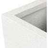 Koto Textured White Concrete Planter
