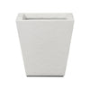 Koto Textured White Concrete Planter