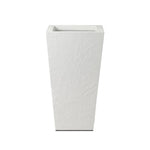 Koto Textured White Concrete Planter
