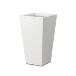 Koto Textured White Concrete Planter