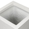 Koto Textured White Concrete Planter
