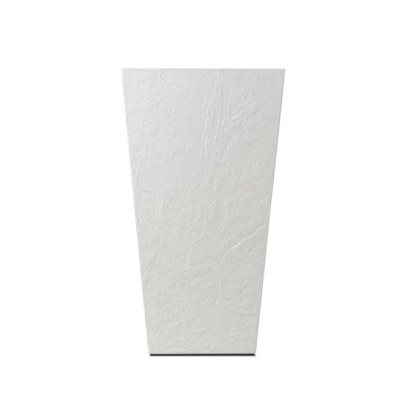 Koto Textured White Concrete Planter