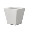 Koto Textured White Concrete Planter