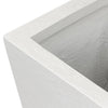 Koto Textured White Concrete Planter