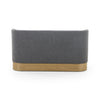 Krista Knoll Charcoal Dining Bench | ready to ship!